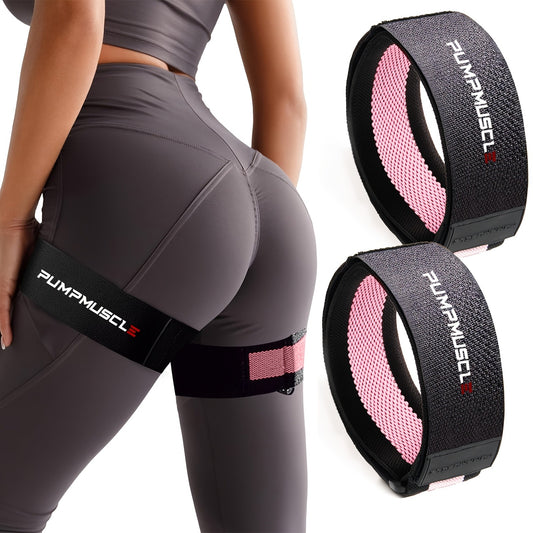 PUMPMUSCLE Occlusion Bands for Women Glutes & Hip Building, Blood Flow Restriction Bands BFR Bundle Booty Bands, Best Fabric Resistance Bands for Exercising Your Butt, Squat, Thigh, Fitness