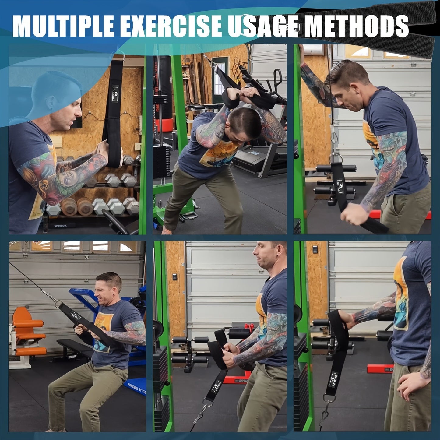PUMPMUSCLE Tricep Rope. Versatile Gym Equipment for Strength Training
